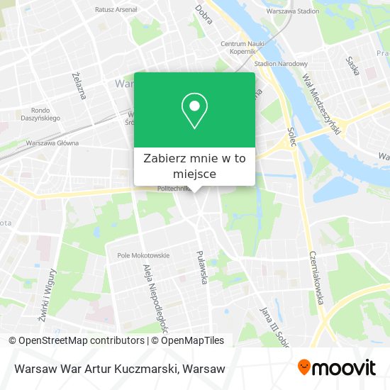 Mapa Warsaw War Artur Kuczmarski