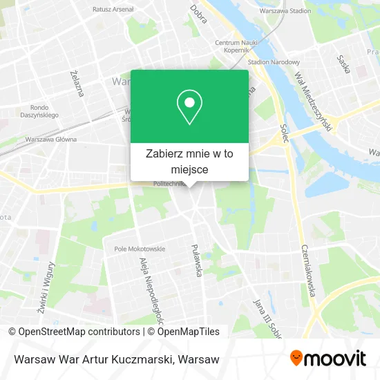 Mapa Warsaw War Artur Kuczmarski