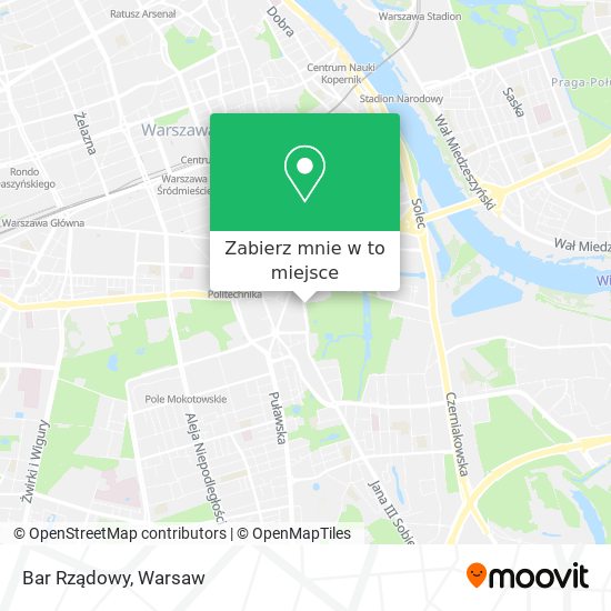 Mapa Bar Rządowy