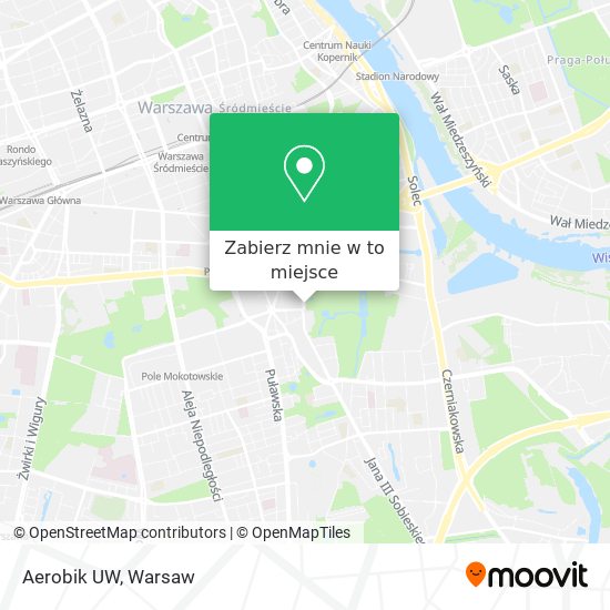 Mapa Aerobik UW