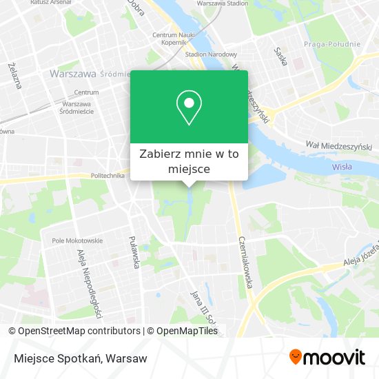 Mapa Miejsce Spotkań