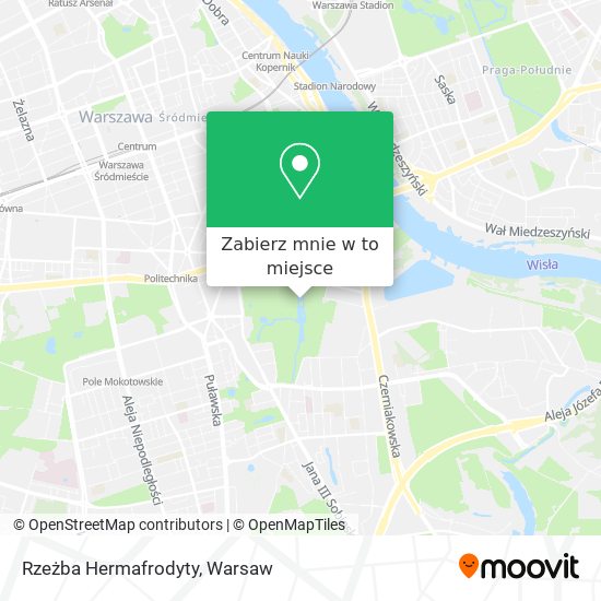 Mapa Rzeżba Hermafrodyty