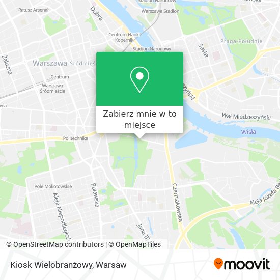 Mapa Kiosk Wielobranżowy