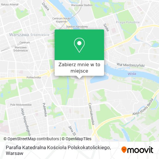 Mapa Parafia Katedralna Kościoła Polskokatolickiego