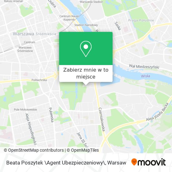 Mapa Beata Poszytek \Agent Ubezpieczeniowy\