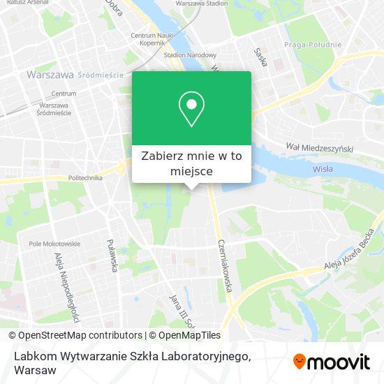 Mapa Labkom Wytwarzanie Szkła Laboratoryjnego