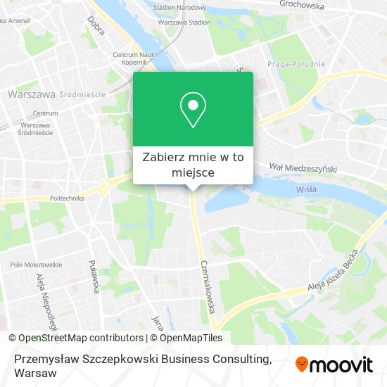 Mapa Przemysław Szczepkowski Business Consulting