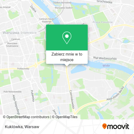 Mapa Kuklówka