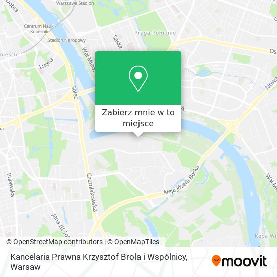 Mapa Kancelaria Prawna Krzysztof Brola i Wspólnicy