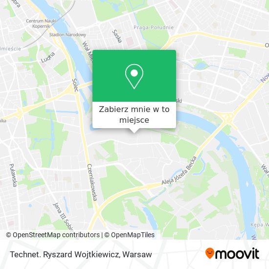 Mapa Technet. Ryszard Wojtkiewicz