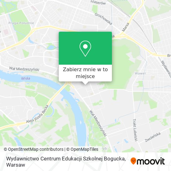 Mapa Wydawnictwo Centrum Edukacji Szkolnej Bogucka