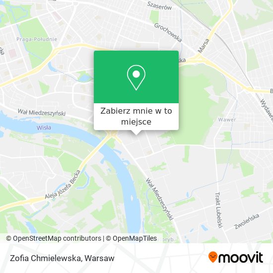 Mapa Zofia Chmielewska