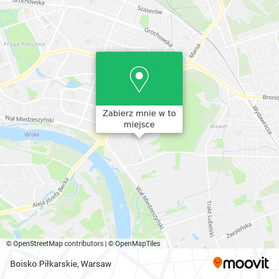 Mapa Boisko Piłkarskie