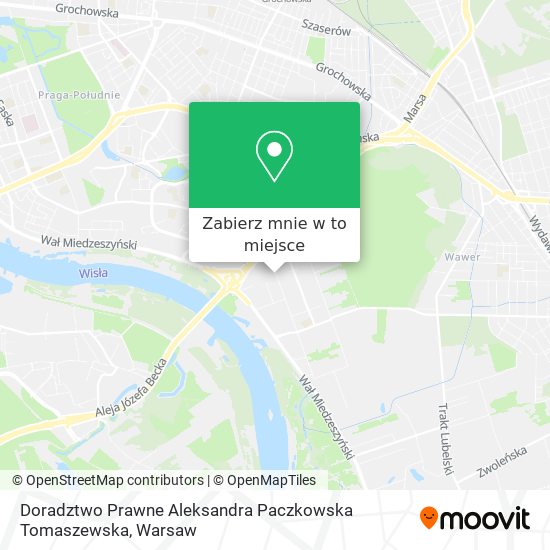 Mapa Doradztwo Prawne Aleksandra Paczkowska Tomaszewska