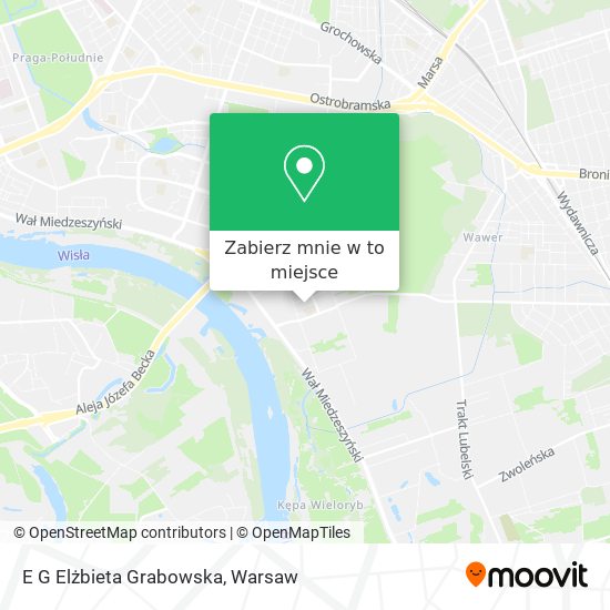 Mapa E G Elżbieta Grabowska