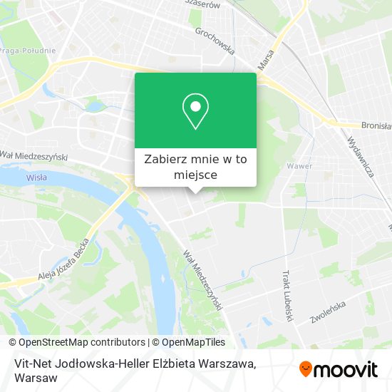 Mapa Vit-Net Jodłowska-Heller Elżbieta Warszawa