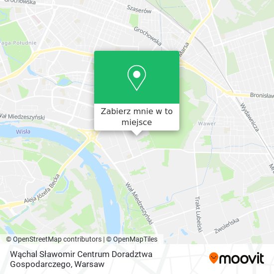 Mapa Wąchal Sławomir Centrum Doradztwa Gospodarczego