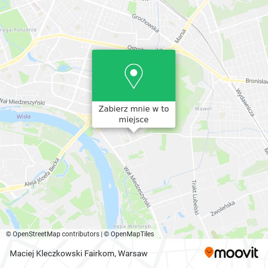 Mapa Maciej Kleczkowski Fairkom