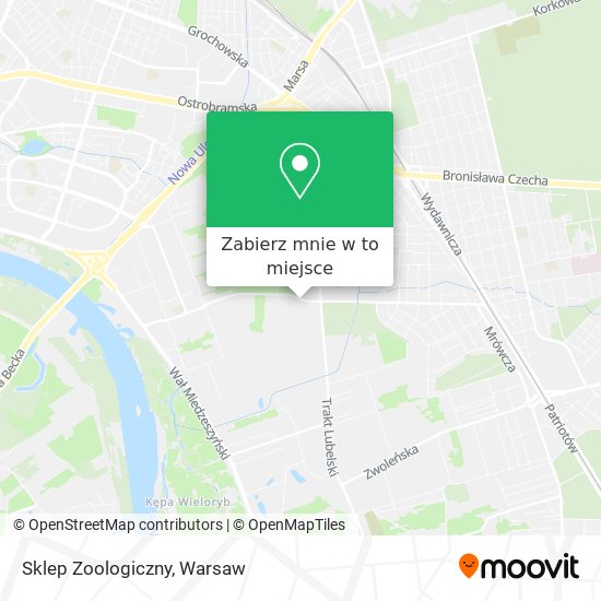 Mapa Sklep Zoologiczny