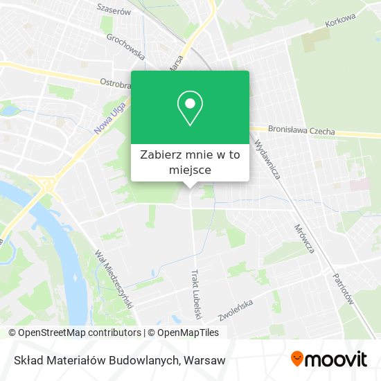 Mapa Skład Materiałów Budowlanych