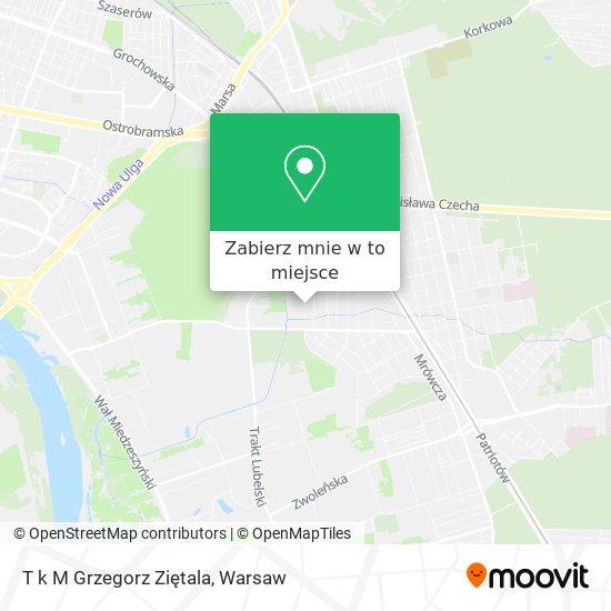 Mapa T k M Grzegorz Ziętala