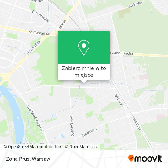 Mapa Zofia Prus