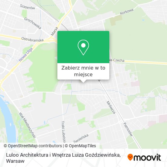 Mapa Luloo Architektura i Wnętrza Luiza Goździewińska