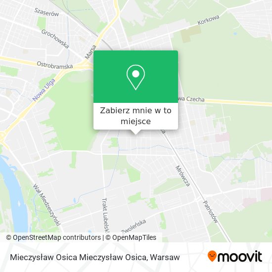 Mapa Mieczysław Osica Mieczysław Osica