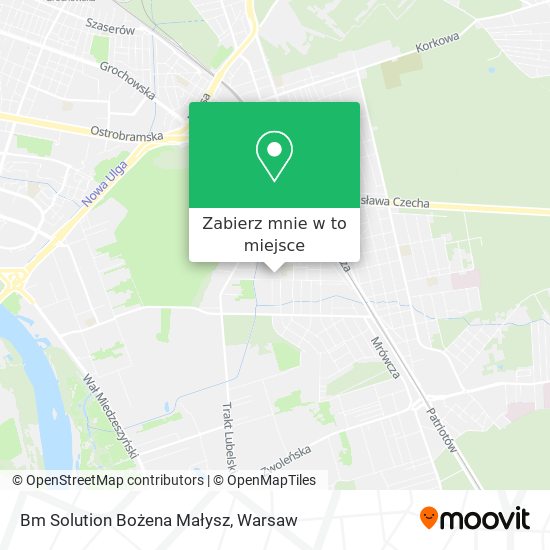 Mapa Bm Solution Bożena Małysz