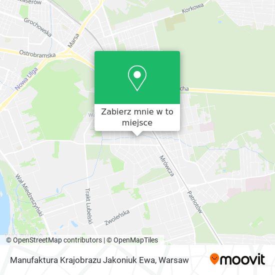 Mapa Manufaktura Krajobrazu Jakoniuk Ewa