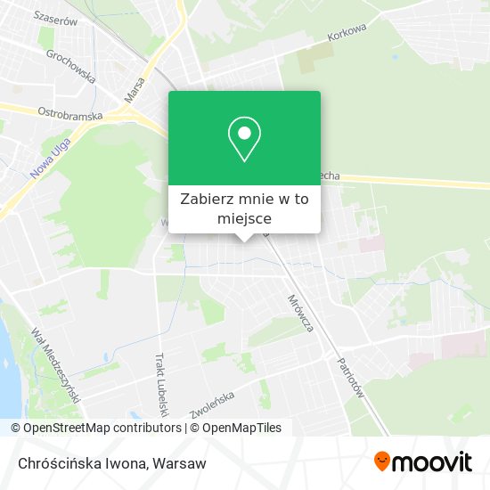 Mapa Chróścińska Iwona