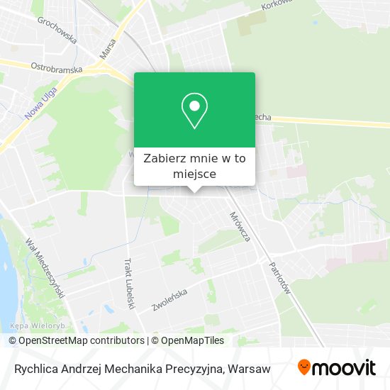 Mapa Rychlica Andrzej Mechanika Precyzyjna