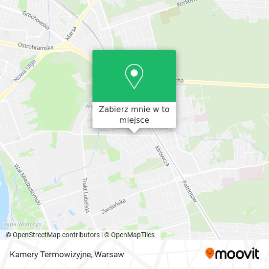 Mapa Kamery Termowizyjne