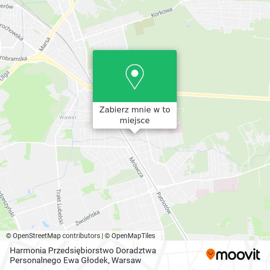 Mapa Harmonia Przedsiębiorstwo Doradztwa Personalnego Ewa Głodek