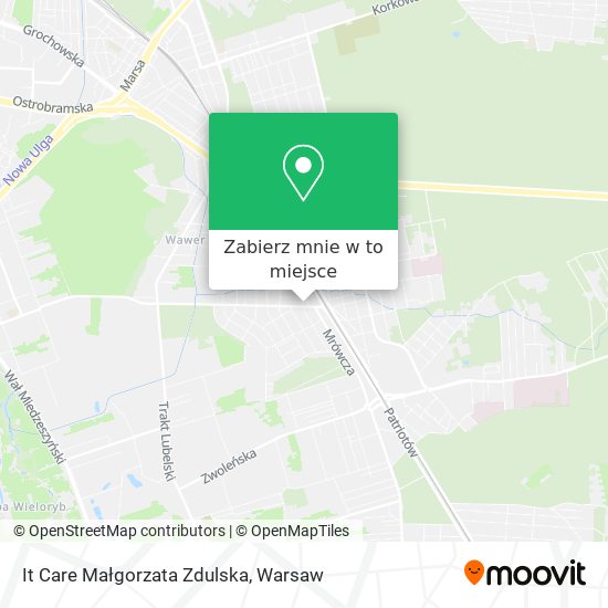 Mapa It Care Małgorzata Zdulska