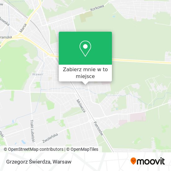 Mapa Grzegorz Świerdza