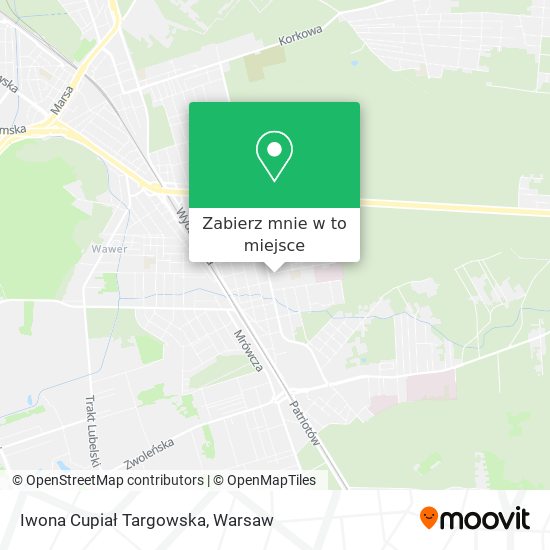 Mapa Iwona Cupiał Targowska