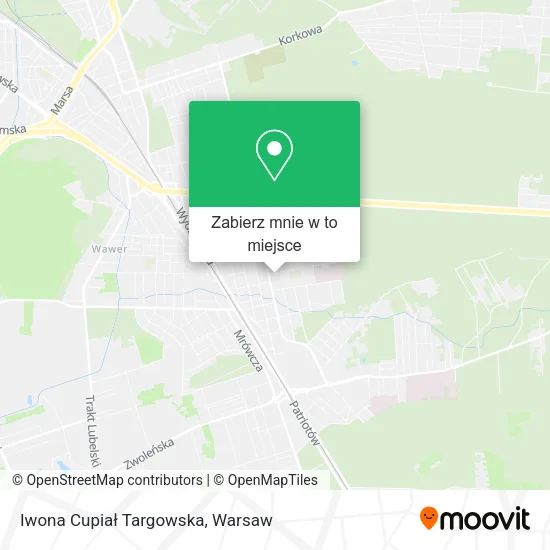 Mapa Iwona Cupiał Targowska