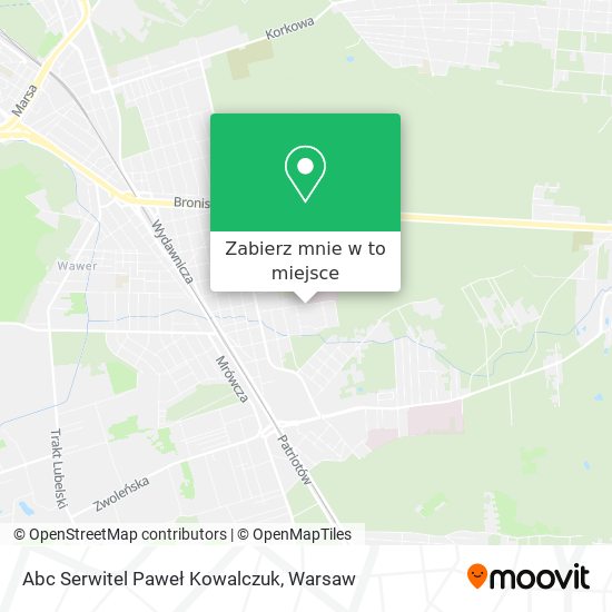 Mapa Abc Serwitel Paweł Kowalczuk