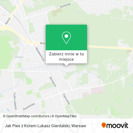 Mapa Jak Pies z Kotem Lukasz Gierdalski