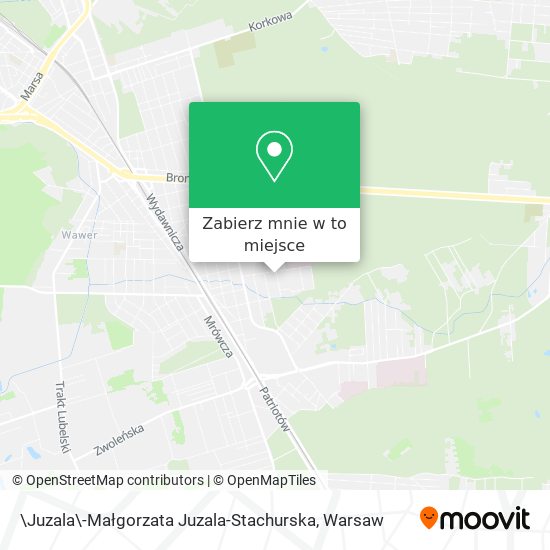 Mapa \Juzala\-Małgorzata Juzala-Stachurska