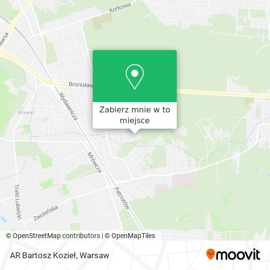 Mapa AR Bartosz Kozieł