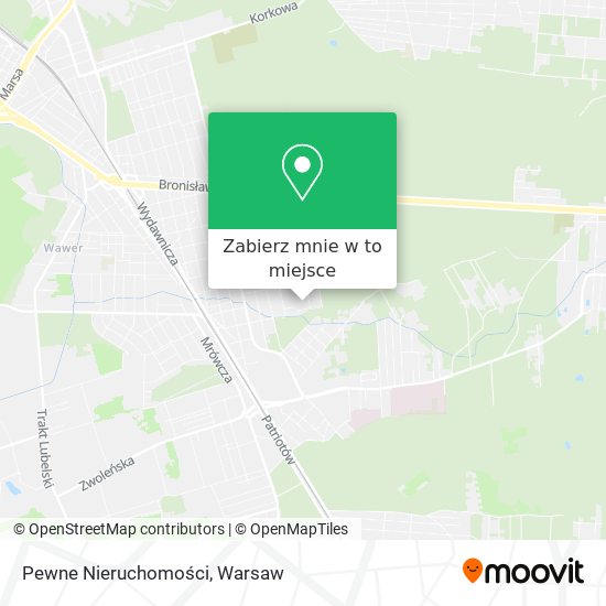 Mapa Pewne Nieruchomości