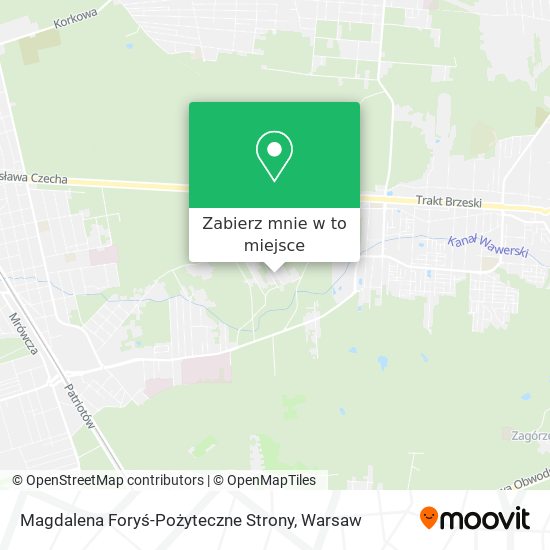 Mapa Magdalena Foryś-Pożyteczne Strony