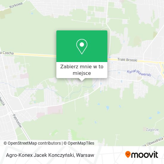 Mapa Agro-Konex Jacek Konczyński