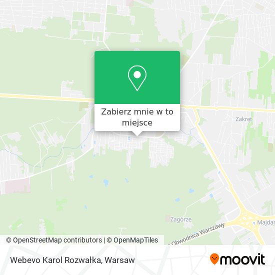 Mapa Webevo Karol Rozwałka