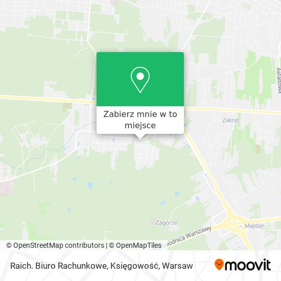 Mapa Raich. Biuro Rachunkowe, Księgowość