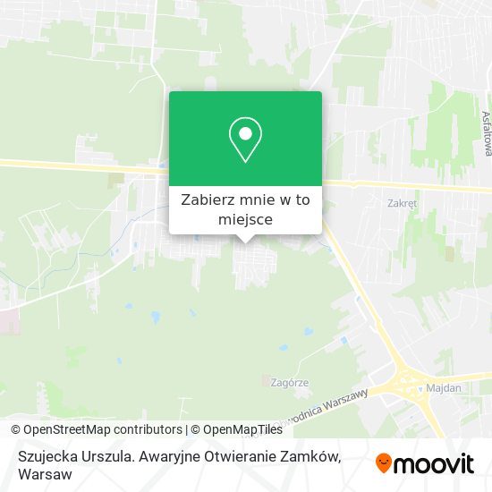 Mapa Szujecka Urszula. Awaryjne Otwieranie Zamków