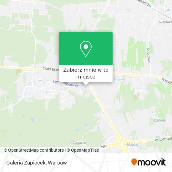 Mapa Galeria Zapiecek