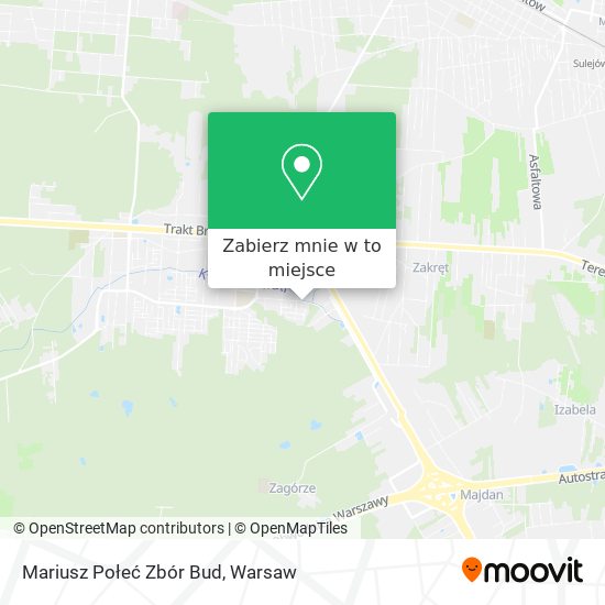 Mapa Mariusz Połeć Zbór Bud